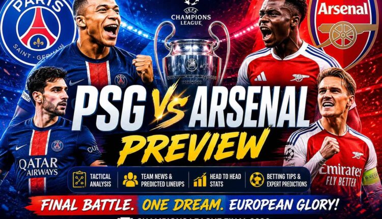 PSG vs Arsenal Champions League Final Preview